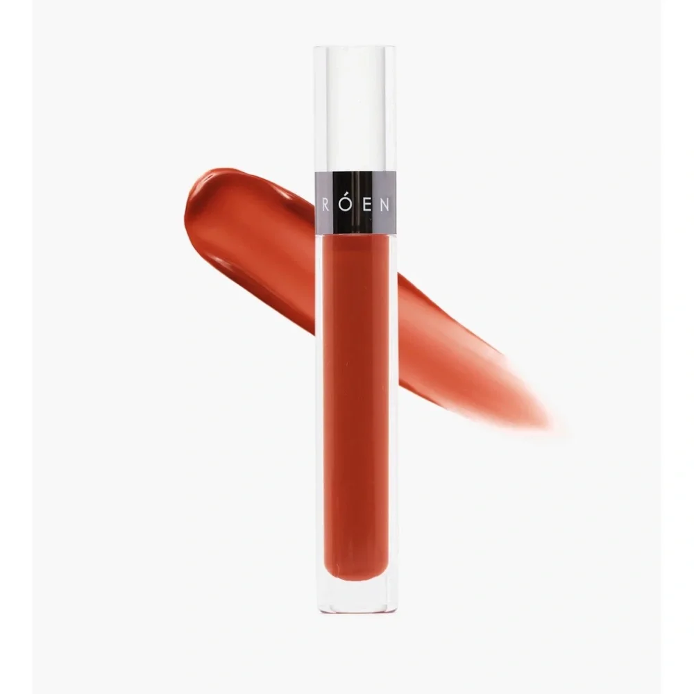 💎 RÓEN Beauty Kiss My Liquid Lip Balm in Shade Charlie Full-Size New In Box